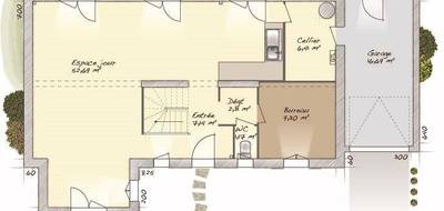 Programme terrain + maison à Sainte-Opportune-du-Bosc en Eure (27) de 133 m² à vendre au prix de 297000€ - 4
