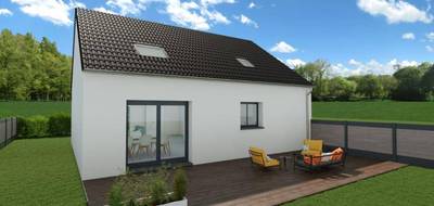 Programme terrain + maison à Les Rues-des-Vignes en Nord (59) de 100 m² à vendre au prix de 250000€ - 2