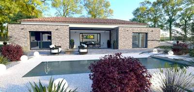 Programme terrain + maison à Vagnas en Ardèche (07) de 159 m² à vendre au prix de 420000€ - 1