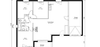 Programme terrain + maison à Tournus en Saône-et-Loire (71) de 83 m² à vendre au prix de 169316€ - 4