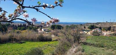 Terrain seul à Poilhes en Hérault (34) de 440 m² à vendre au prix de 99000€ - 2