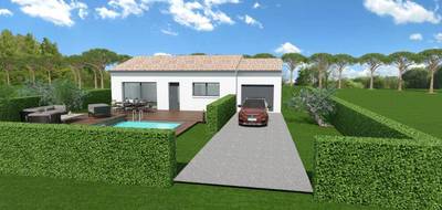 Programme terrain + maison à Saint-Mathieu-de-Tréviers en Hérault (34) de 70 m² à vendre au prix de 371400€ - 1