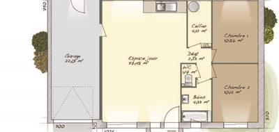 Programme terrain + maison à Chouain en Calvados (14) de 70 m² à vendre au prix de 196000€ - 4