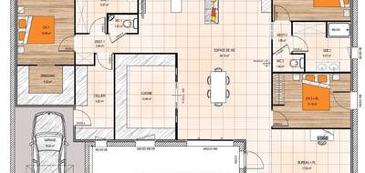 Programme terrain + maison à Bécon-les-Granits en Maine-et-Loire (49) de 150 m² à vendre au prix de 381200€ - 4