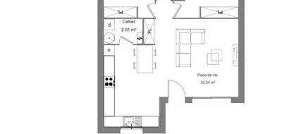 Programme terrain + maison à Nézignan-l'Évêque en Hérault (34) de 60 m² à vendre au prix de 215500€ - 3