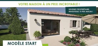 Programme terrain + maison à Châteaubernard en Charente (16) de 60 m² à vendre au prix de 179000€ - 1