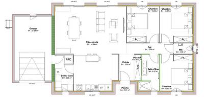 Programme terrain + maison à Peyrillac-et-Millac en Dordogne (24) de 100 m² à vendre au prix de 285590€ - 4
