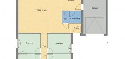 Programme terrain + maison à Monnières en Loire-Atlantique (44) de 80 m² à vendre au prix de 268000€ - 3