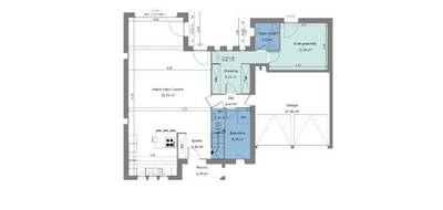 Programme terrain + maison à Le Plessis-Pâté en Essonne (91) de 150 m² à vendre au prix de 424000€ - 4