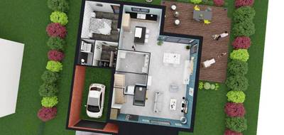 Programme terrain + maison à Farbus en Pas-de-Calais (62) de 157 m² à vendre au prix de 421400€ - 4