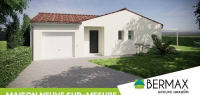Programme terrain + maison à Gémozac en Charente-Maritime (17) de 106 m² à vendre au prix de 202000€ - 1