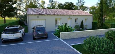 Programme terrain + maison à Baron en Gironde (33) de 88 m² à vendre au prix de 267000€ - 1