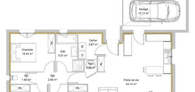Programme terrain + maison à Assat en Pyrénées-Atlantiques (64) de 90 m² à vendre au prix de 256000€ - 4