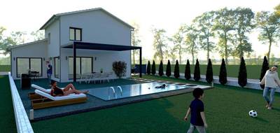 Programme terrain + maison à Saint-Didier-de-Formans en Ain (01) de 104 m² à vendre au prix de 390000€ - 2