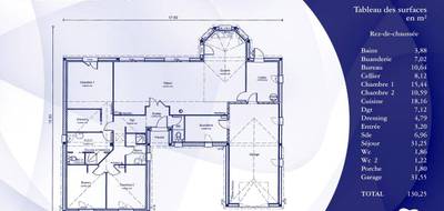 Programme terrain + maison à Brières-les-Scellés en Essonne (91) de 140 m² à vendre au prix de 327000€ - 1