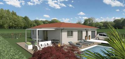 Programme terrain + maison à Montrevel-en-Bresse en Ain (01) de 100 m² à vendre au prix de 282500€ - 3