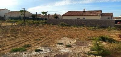 Terrain seul à Pouzolles en Hérault (34) de 311 m² à vendre au prix de 69000€ - 1