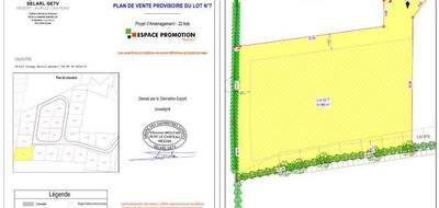 Terrain seul à Hucqueliers en Pas-de-Calais (62) de 692 m² à vendre au prix de 70700€ - 3