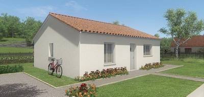 Programme terrain + maison à Saint-Léonard-de-Noblat en Haute-Vienne (87) de 66 m² à vendre au prix de 159600€ - 1