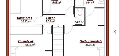 Programme terrain + maison à Chatou en Yvelines (78) de 110 m² à vendre au prix de 735000€ - 4