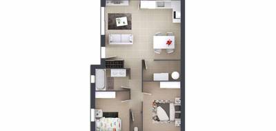 Programme terrain + maison à Marmande en Lot-et-Garonne (47) de 68 m² à vendre au prix de 144500€ - 4