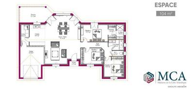 Programme terrain + maison à Faux en Dordogne (24) de 104 m² à vendre au prix de 251000€ - 3