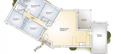 Programme terrain + maison à Pézenas en Hérault (34) de 115 m² à vendre au prix de 303000€ - 4