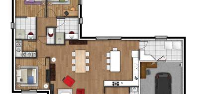 Programme terrain + maison à Vraiville en Eure (27) de 129 m² à vendre au prix de 328400€ - 3