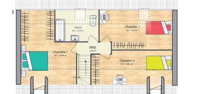 Programme terrain + maison à Mennecy en Essonne (91) de 105 m² à vendre au prix de 355900€ - 4