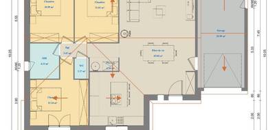 Programme terrain + maison à Bû en Eure-et-Loir (28) de 80 m² à vendre au prix de 288900€ - 3