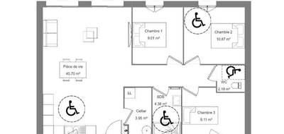 Programme terrain + maison à Monnaie en Indre-et-Loire (37) de 80 m² à vendre au prix de 190000€ - 4