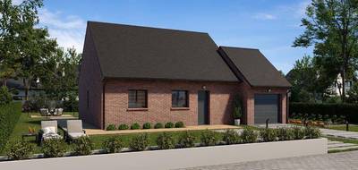 Programme terrain + maison à Avelin en Nord (59) de 71 m² à vendre au prix de 320000€ - 1