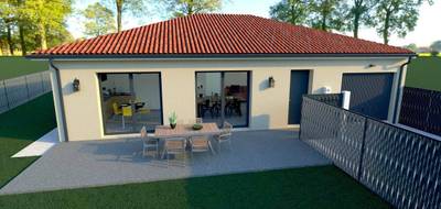 Programme terrain + maison à Viriat en Ain (01) de 91 m² à vendre au prix de 259000€ - 1