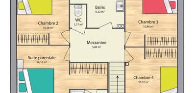 Programme terrain + maison à Grigny en Essonne (91) de 124 m² à vendre au prix de 457500€ - 4