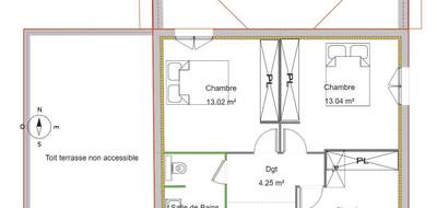 Programme terrain + maison à Dolomieu en Isère (38) de 119 m² à vendre au prix de 323000€ - 4
