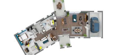 Programme terrain + maison à Louzac-Saint-André en Charente (16) de 125 m² à vendre au prix de 315833€ - 4