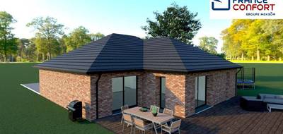 Programme terrain + maison à Palluel en Pas-de-Calais (62) de 103 m² à vendre au prix de 250800€ - 2