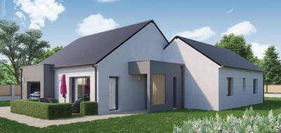 Programme terrain + maison à Le Coudray-Macouard en Maine-et-Loire (49) de 1200 m² à vendre au prix de 258246€ - 1