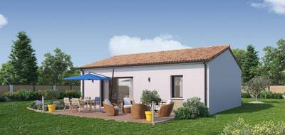 Programme terrain + maison à Saint-Martin-de-Coux en Charente-Maritime (17) de 1300 m² à vendre au prix de 154889€ - 2