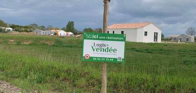 Terrain seul à Saint-Christophe-du-Ligneron en Vendée (85) de 322 m² à vendre au prix de 34400€ - 1