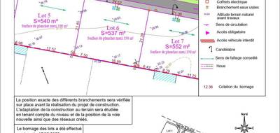 Terrain seul à Granzay-Gript en Deux-Sèvres (79) de 537 m² à vendre au prix de 48000€ - 2