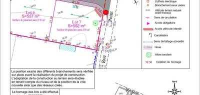 Terrain seul à Granzay-Gript en Deux-Sèvres (79) de 552 m² à vendre au prix de 48500€ - 2