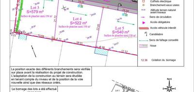 Terrain seul à Granzay-Gript en Deux-Sèvres (79) de 522 m² à vendre au prix de 47000€ - 2