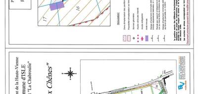 Terrain seul à Isle en Haute-Vienne (87) de 500 m² à vendre au prix de 62500€ - 2