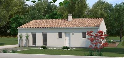 Programme terrain + maison à Cubnezais en Gironde (33) de 90 m² à vendre au prix de 231000€ - 1