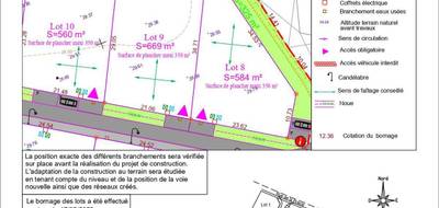 Terrain seul à Granzay-Gript en Deux-Sèvres (79) de 669 m² à vendre au prix de 50000€ - 2