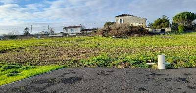 Terrain seul à Cognac en Charente (16) de 863 m² à vendre au prix de 80000€ - 1