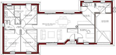 Programme terrain + maison à Nogaro en Gers (32) de 105 m² à vendre au prix de 223900€ - 1