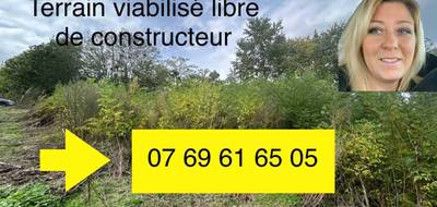 Terrain seul à Nohanent en Puy-de-Dôme (63) de 411 m² à vendre au prix de 117628€ - 2
