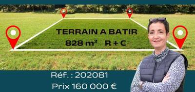 Terrain seul à Houdan en Yvelines (78) de 828 m² à vendre au prix de 160000€ - 4